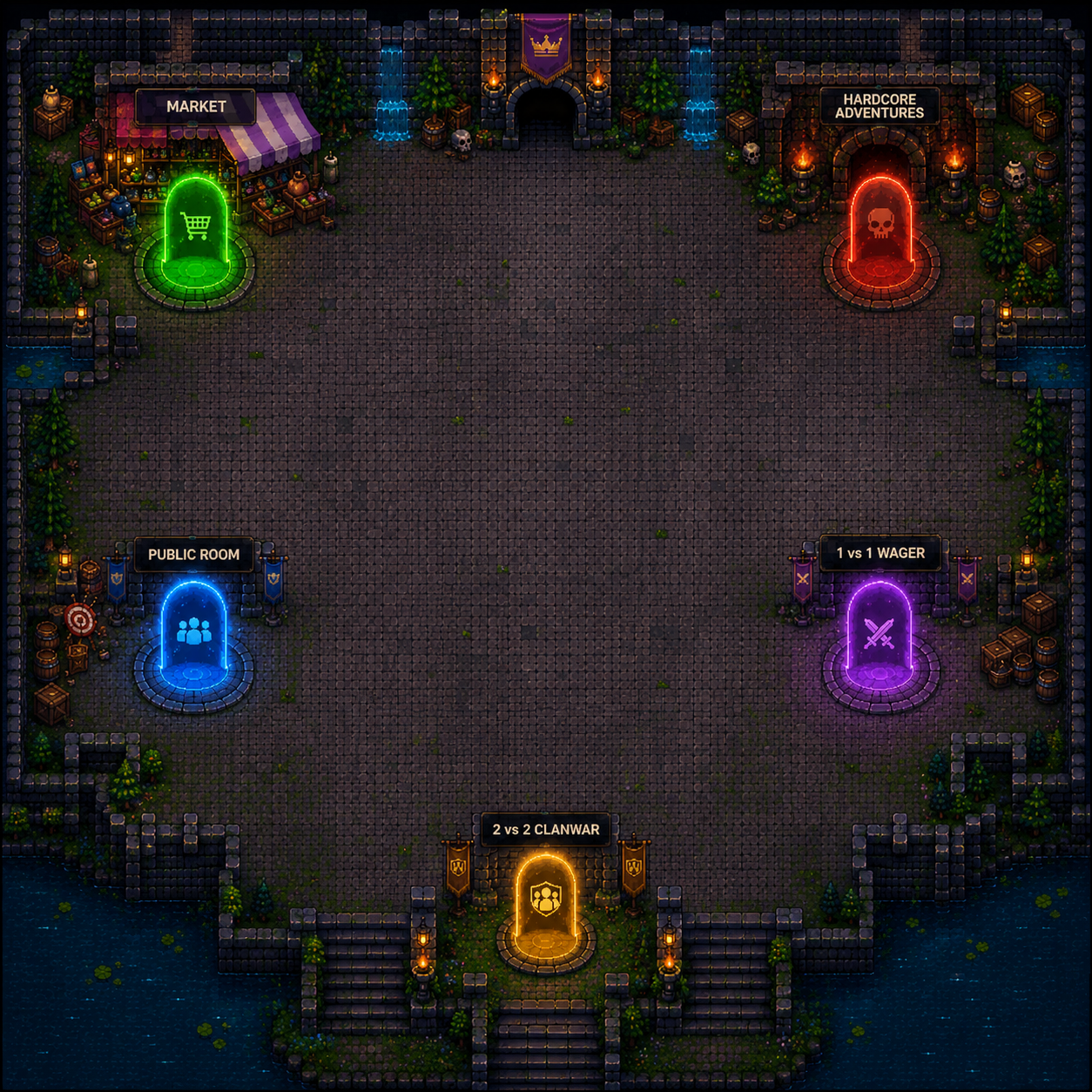 The Hub world